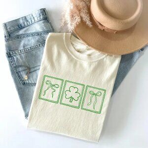 Cute Shamrock Tshirt, Happy St Patricks Day Shirt, Lucky Day Gift